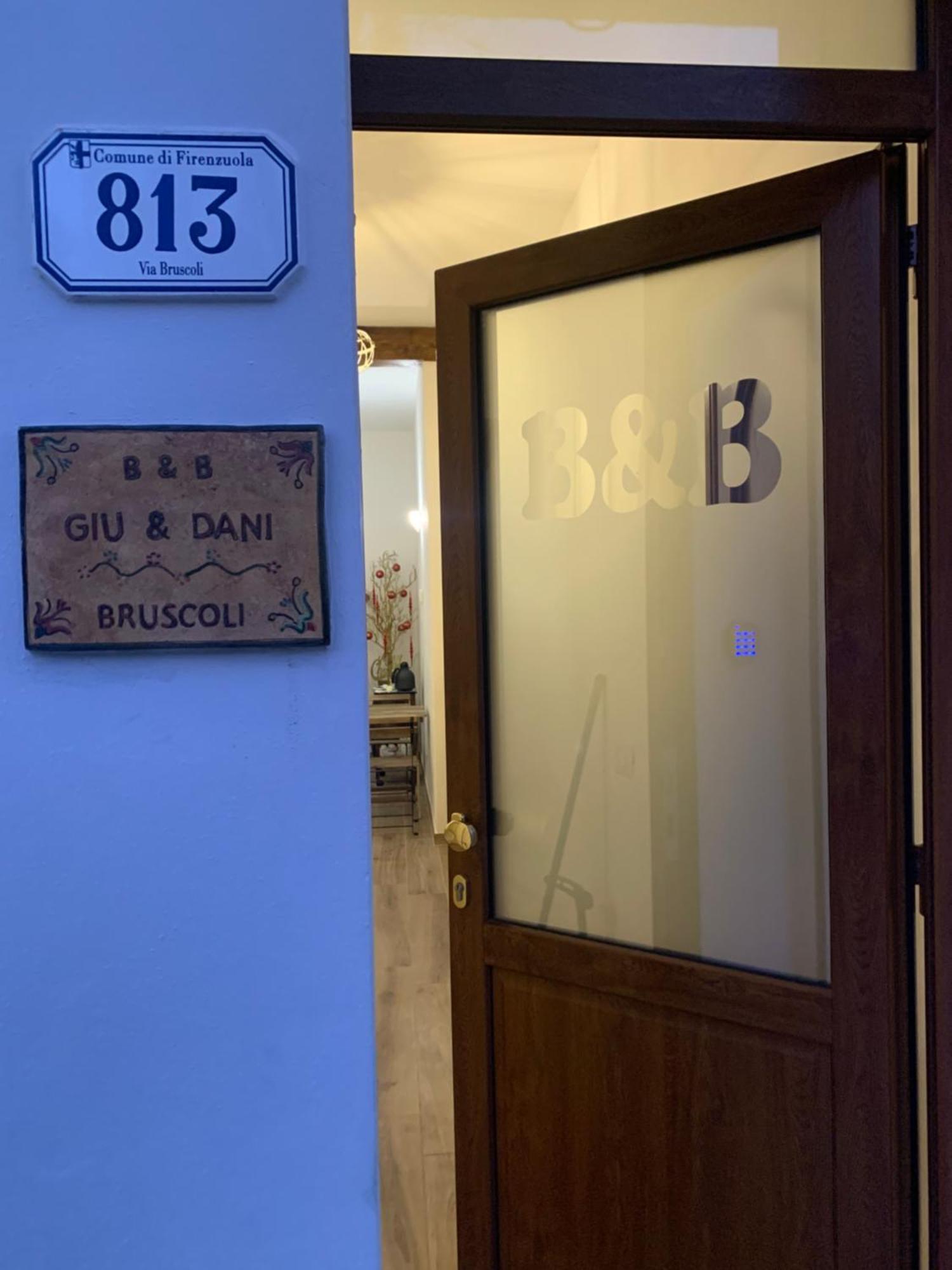 B & B Giu & Dany Bruscoli Buitenkant foto